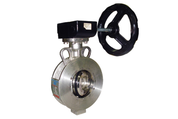 Double Eccentric Design Off - Set Disc “Wafer” Type Butterfly Valve 1 