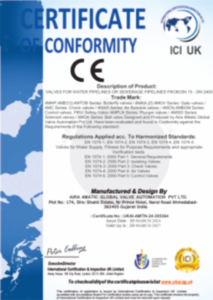 Certificate-of-Conformity Certificate of Conformity